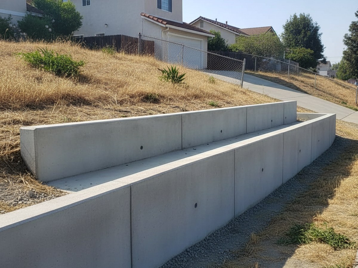 Concrete Steps & Walkways completed by Coastal Concrete in Santa Clara, CA